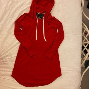 Red Ralph Lauren sleep dress
